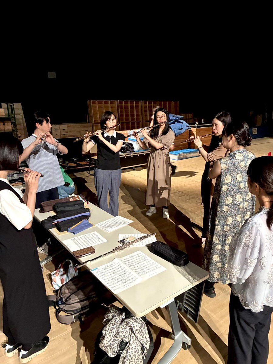 sienawind2019's tweet photo. 第59回定期のリハ3日目。
大ホールでの音響を確認しながらのリハ最終日でした。
当日券は15:20から会場入口の「当日券売り場」で販売いたします。A席は僅少となっております。
https://t.co/2qktzIAAUK

明日文京シビックホールでお待ちしております！
#sienawind #原田慶太楼 #上原彩子 https://t.co/o3pUxP6NIJ