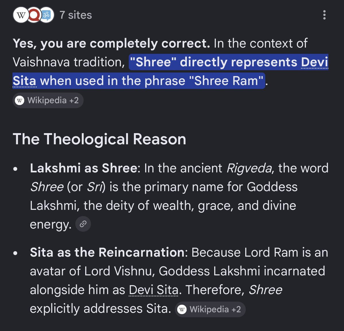 VK18_stan's tweet photo. @Comrade_Yash Chadhuvkune untav ga oksari 

"Shree" directly represents Devi Sita when used in the phrase "Shree Ram"

Depends on the context … Shree ram ane word use chesinappudu Shree ante Sita ane meaning , inka chalaa meanings untayi Shree ki 

Totally depends on which way we describing https://t.co/T0sHXQUaVu