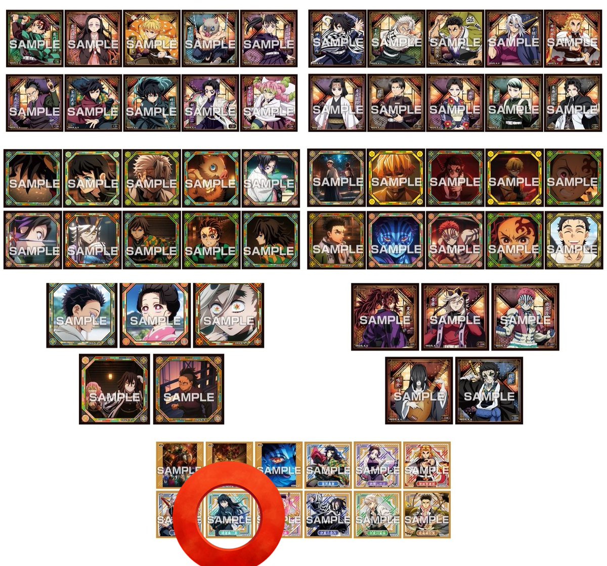 bearkimi's tweet photo. 【交換】鬼滅の刃シール列伝5
🌟譲→画像1~3
🌟求→SP無一郎＞過去弾(シール列伝1~3)の猗窩座もしくはしのぶ
⚠️最優先はSP 無一郎です。
郵送＞都内手渡し希望 https://t.co/E6lTFvfAov