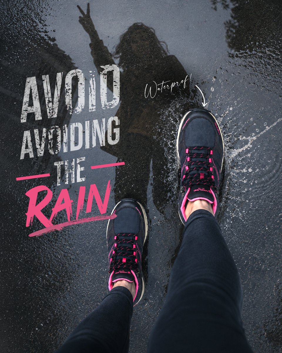 Woodland's tweet photo. Not made for staying in. Definitely not made to avoid the rain.
.
.
.
[Woodland, Explore More, Adventure Ready, Monsoon Footwear, Outdoor Gear]

#Woodland #ExploreMore #AdventureWear #RainReady #BestWomensFootwear https://t.co/OkXOlcMpjo