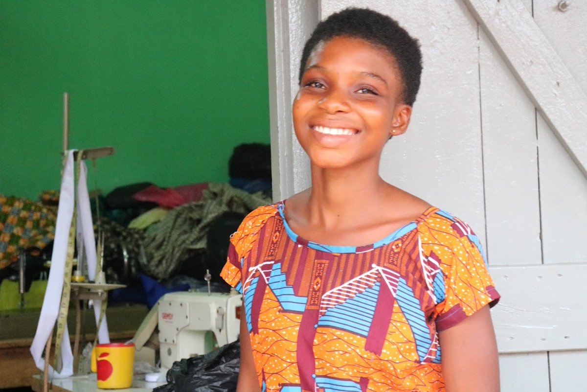 YotaRising's tweet photo. From dressmaking and baking to hairdressing and metal fabrication, young women gained skills, confidence, and pathways to economic independence. https://t.co/S1uTuwE33s