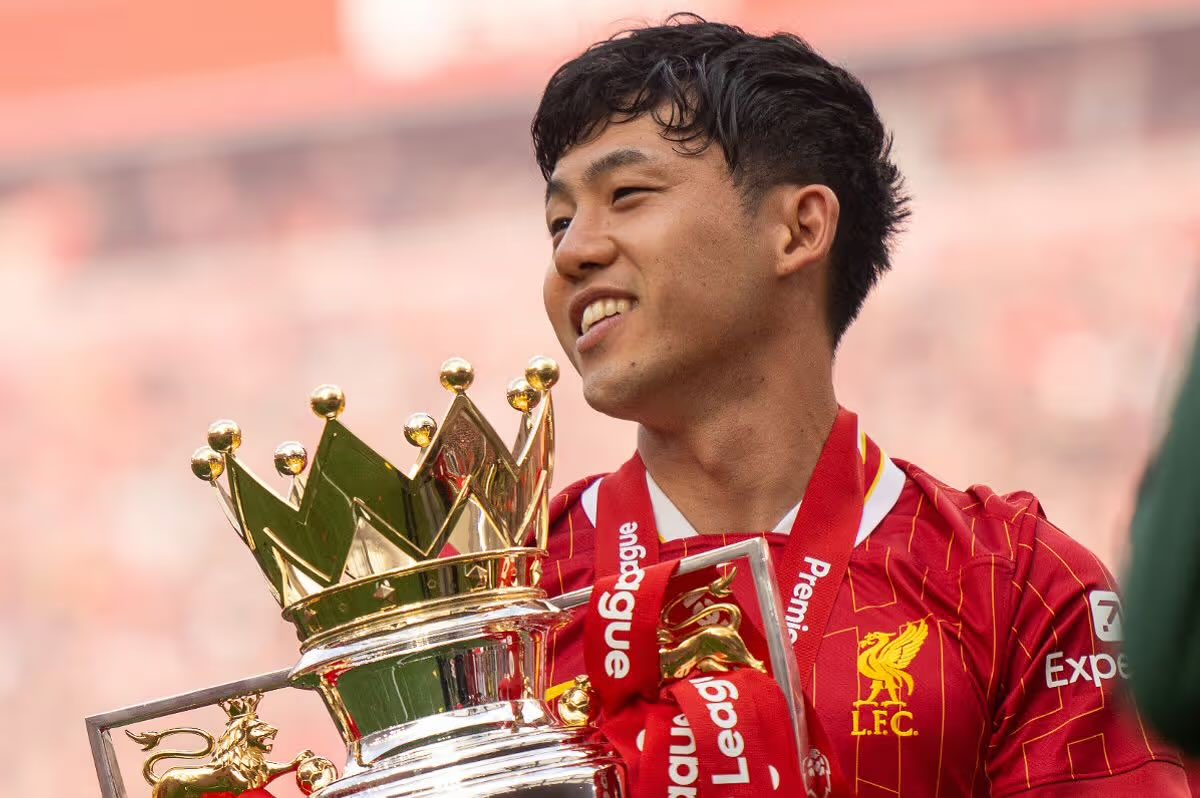 AnfieldPapers's tweet photo. [🟢] MAJOR BREAKING: Wataru Endo set to become interim CEO for Liverpool football club.

(@pauljoyce) https://t.co/dON1H4k1LE