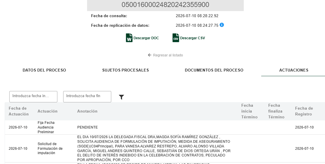 Tyche78Tyche's tweet photo. 🍿🍿🍿🍿Ustedes lo pidieron y aquí se les tiene la radicación de la solicitud de audiencia de imputación y medida de aseguramiento en contra de MIGUEL QUINTERO CALLE, hermano y Sensei de DANIEL QUINTERO CALLE https://t.co/UWK63jUX8q