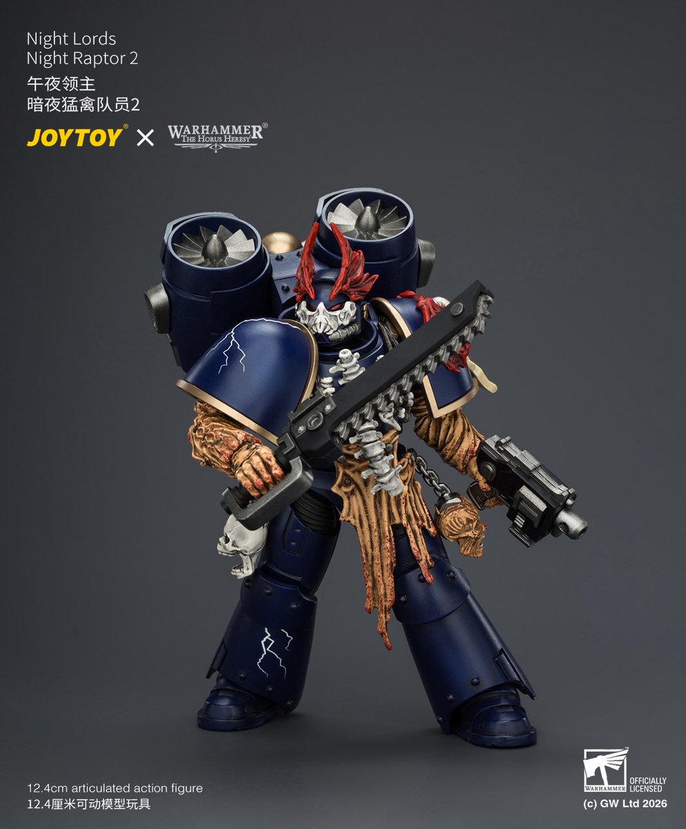 VintageScale18's tweet photo. #JoyToy announced Konrad Curze and his raptors from Warhammer the Horus Heresy. 

🧵4

#eightteenthscale #figures #warhammer40k #actionfigures https://t.co/lpIpdbyU9N