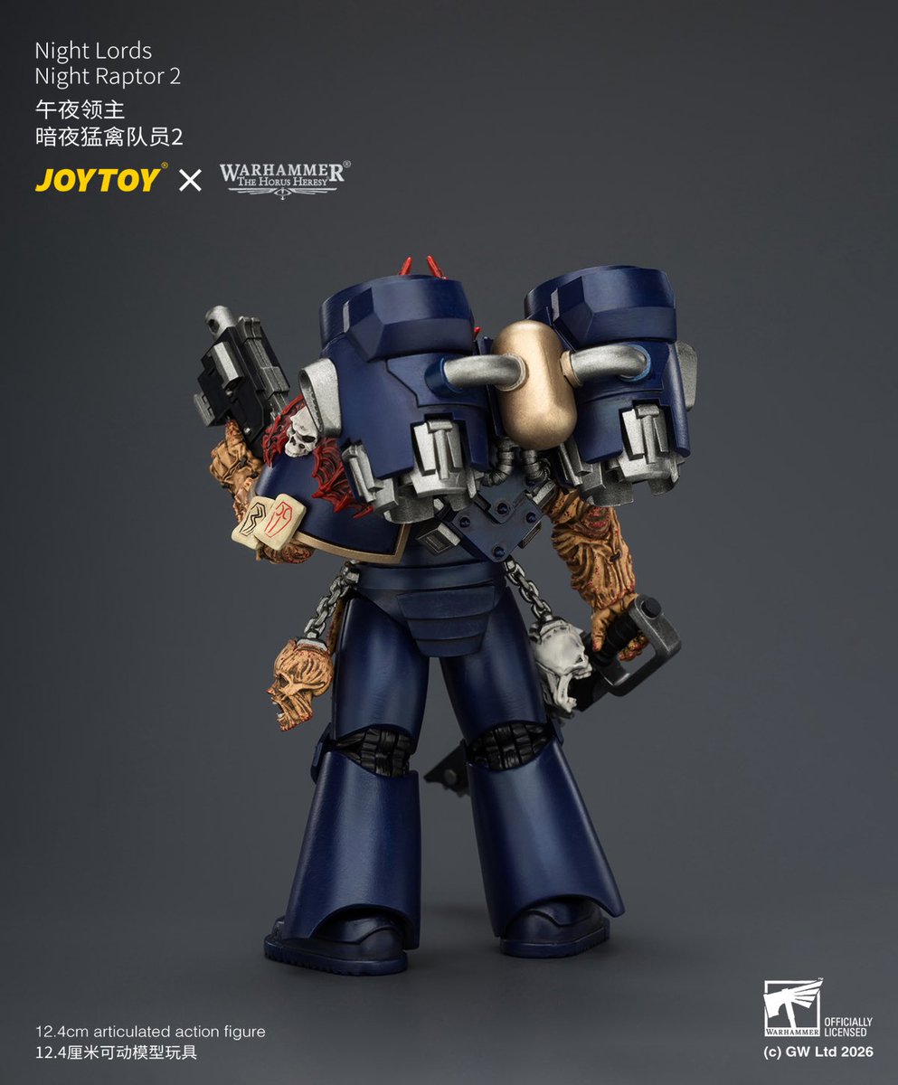 VintageScale18's tweet photo. #JoyToy announced Konrad Curze and his raptors from Warhammer the Horus Heresy. 

🧵4

#eightteenthscale #figures #warhammer40k #actionfigures https://t.co/lpIpdbyU9N