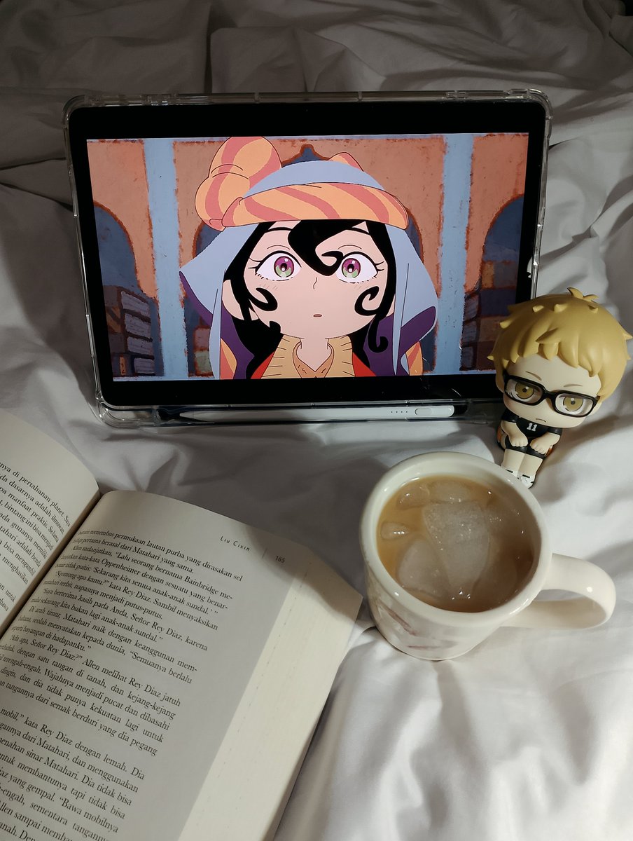 kiissedbypoem's tweet photo. anime jaadugar: a witch in mongolia bagus banget!!! baru 2 episode, tapi aku udah suka sama ceritanya! baru pembuka kita langsung mendengar suara adzan berkumandang, kalimat yang dikutip dalam al-qur'an, semua berhasil bikin aku tertarik. karakter-karakternya juga menarik. ‹3 https://t.co/1lAQnive7n