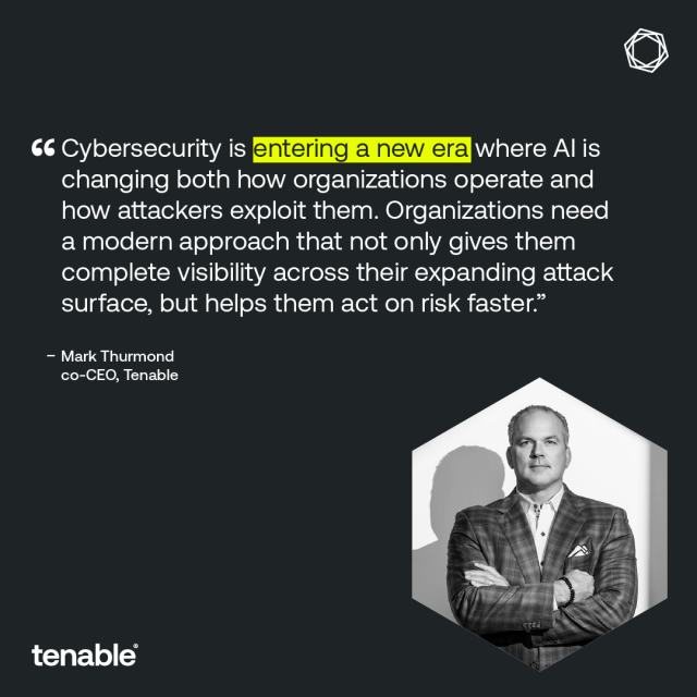 EAlexStark's tweet photo. Gartner has named Tenable as the company to beat for AI-powered exposure assessment in the June 2026 report. From traditional IT to cloud, identity, and AI infrastructure, we’re helping organizations stay ahead of evolving cyber risks. Learn more here: https://t.co/kLdKMLuuis https://t.co/xdgfnyWf9Q