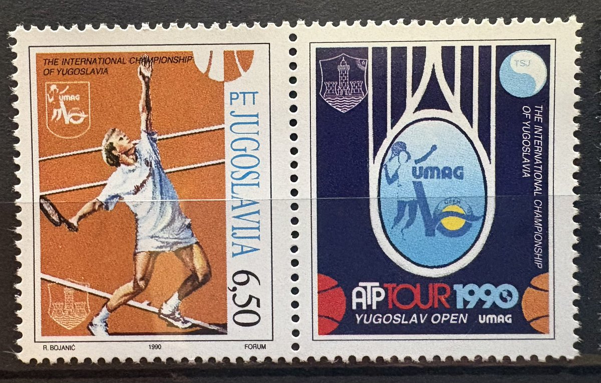 VicenteKster's tweet photo. @Philatelovely Hello! Waiting for the match Spain πͺπΈ/Belgium π§πͺ β½οΈ for a place in the Worldβs Cup semifinals, let me share these:
-Yugoslavia 1997 (πΎ tournaments) + 1990 (Internat. Championship) πΎπΎπ
GO SPAIN!!πͺπΈπͺ
#sports #stampcollecting #post #postage #sellos #postes #philately #tennis https://t.co/N5yZPTlMgC