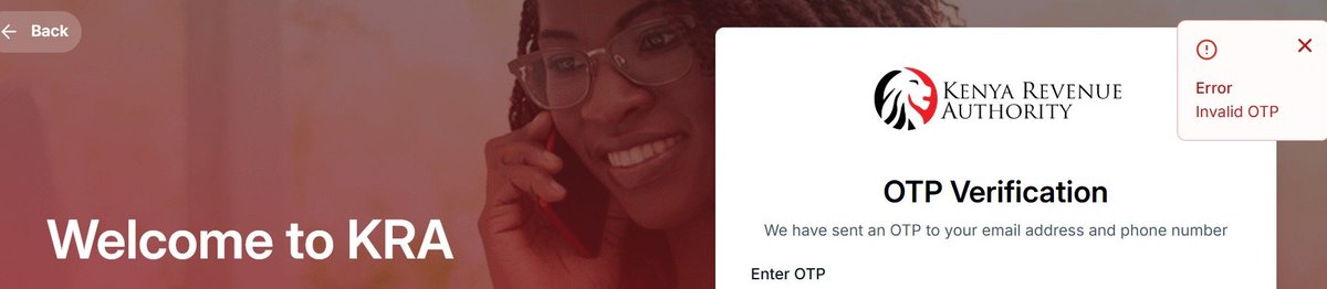 KateMuriithi's tweet photo. @KRACare What is that error on eCitizen? Also not working https://t.co/QAEkxQ4jlA