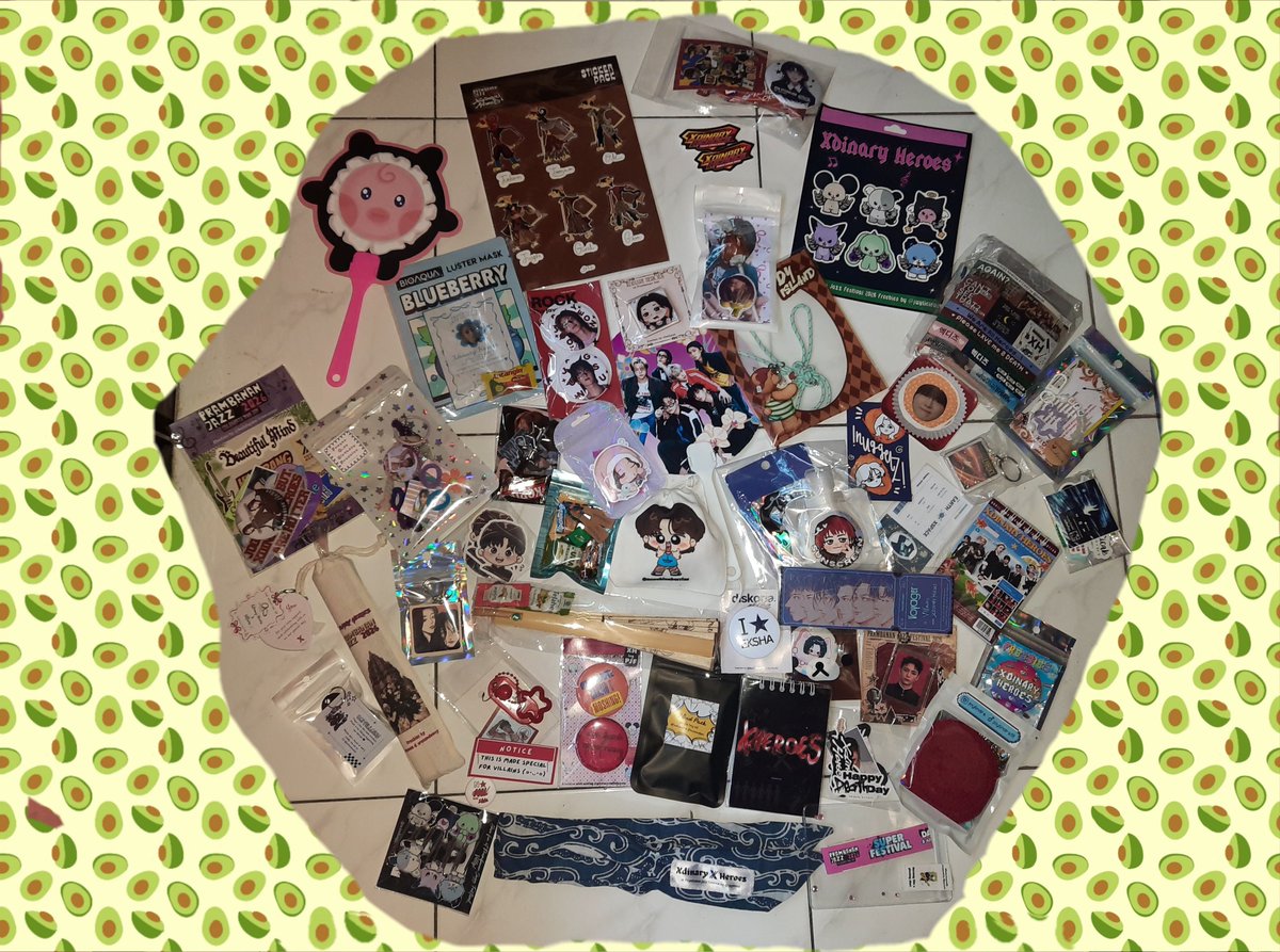 tortiesu's tweet photo. PJF freebies♡ terima kasih banyak temen2 villains!! sudah aku terima, simpan, dan pakai dg baik cinta kalian ke xh♡ sampai ketemu lagi di kesempatan berikutnya♡ (eh udah seminggu aja) @haduhgaiss @lawoosun @hacitawon @areumdawoy @junhanbantul @ohseungnim @myunmei_ @ajuytelkom https://t.co/7BqFcr2hYd
