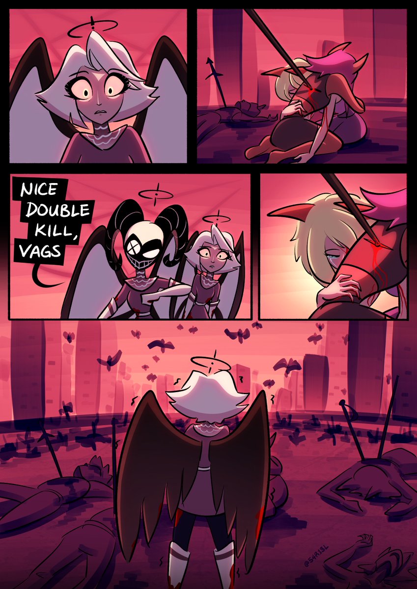 54R13L's tweet photo. #VaggiWeek2026 Day 3: Angst

*sees prompt for the day*

*inhales deeply*

So, you have chosen... PAIN

TW: blood https://t.co/K8d43iUeT2