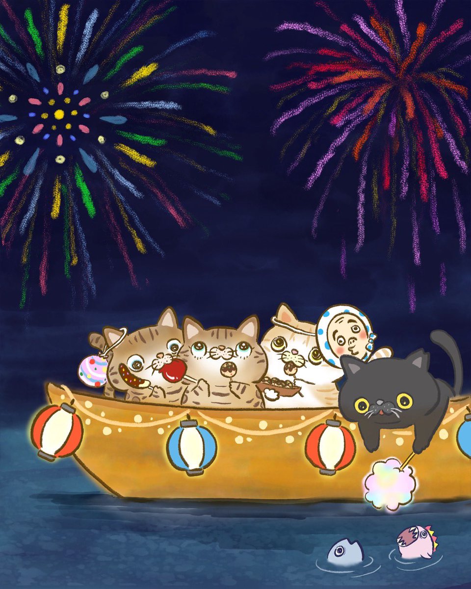 neco_no_mori22's tweet photo. お友達が描いてくれました💓
うちの4ニャン😻 https://t.co/sPw0LPotGw
