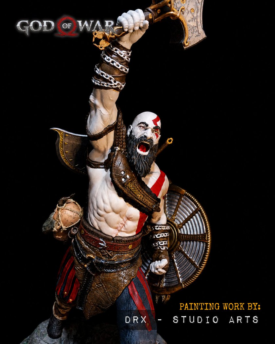 dirroxadioramas's tweet photo. Kratos (God of War)
3D Models: Milton Barriza
Colors: Corfix
Painting work done! ✌🏼🖌️🎨
https://t.co/IgVwKTGpHx
#artmoots #shareyourart #artstation #painting #3dprinting #kratos #goodofwar https://t.co/v02LshoR8P