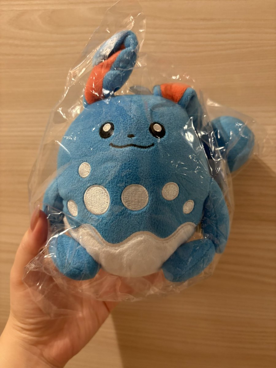 MioSunshine's tweet photo. 今日は帰宅後もポケモンデーでした

ようこそ、マリルリちゃん、マリルちゃん、ルリリちゃん https://t.co/hTuerbYmE5