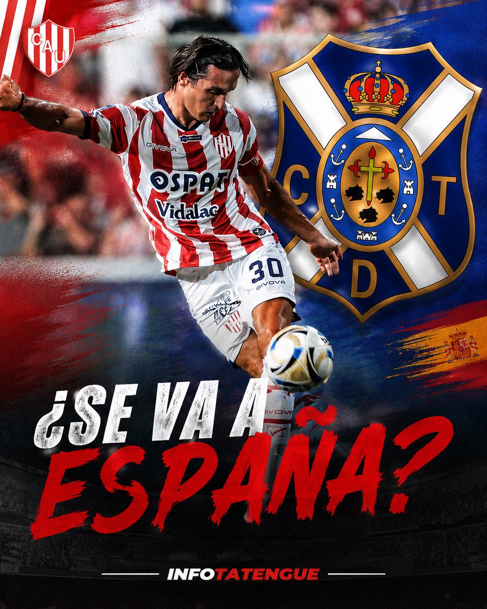 Info__Tatengue's tweet photo. #Unión | ¿Se va a España?

Mauro Pitton tendría avanzada su salida del Tatengue. El mediocampista es seguido de cerca por el Tenerife, de la Segunda División de España, que avanza en las negociaciones para incorporarlo. De concretarse la operación, sería una baja sensible. https://t.co/dk4xsNeZsr