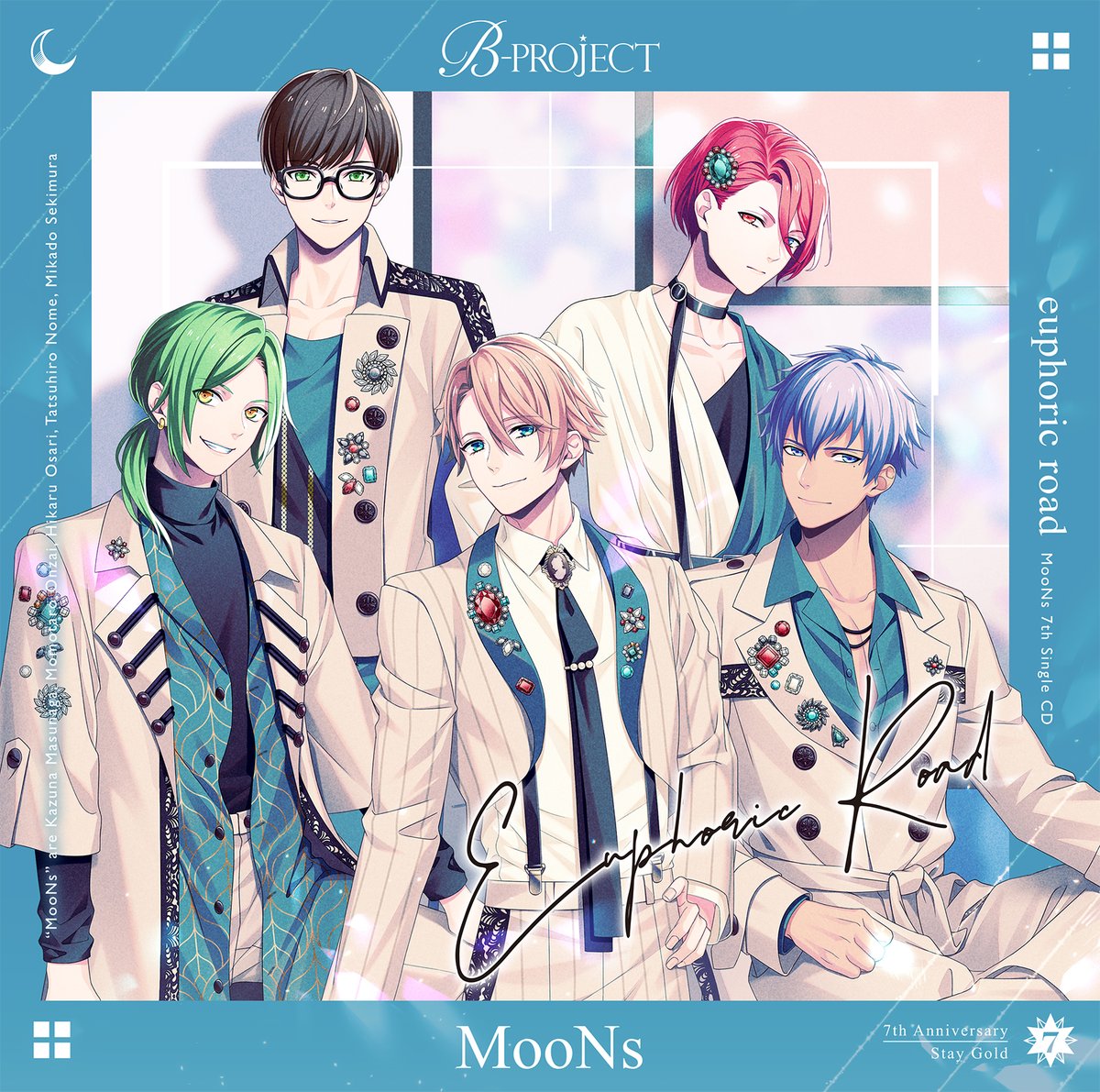 Bpro_info's tweet photo. B-PROJECTラジオ『ガンダーラBB＋』
今月のOA楽曲はこちら✨

💿未来革命／#BPROJECT
https://t.co/xWMTSat5yY

💿euphoric road／#MooNs
https://t.co/sLwC1d1X9a

💿Lonely Fangs／#金城剛士
https://t.co/AYa39m3wbi

#Bプロ https://t.co/jAYl10wKsj