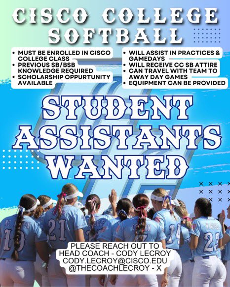 Cisco College Softball tweet media