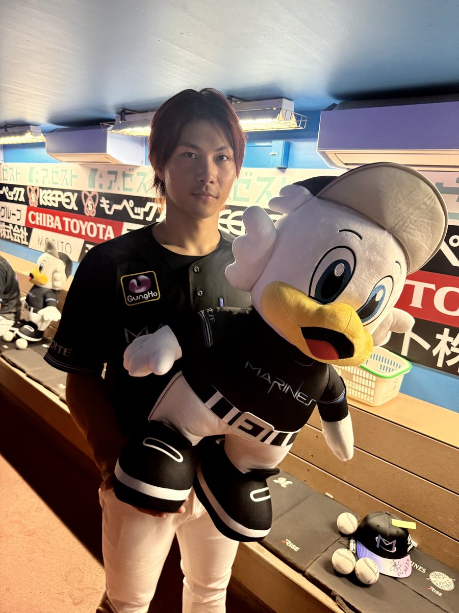 chibalotte_pr's tweet photo. 本日4安打！決勝打含む2打点の活躍の #藤原恭大 選手。
#chibalotte #広報 https://t.co/5HiHyctjpj