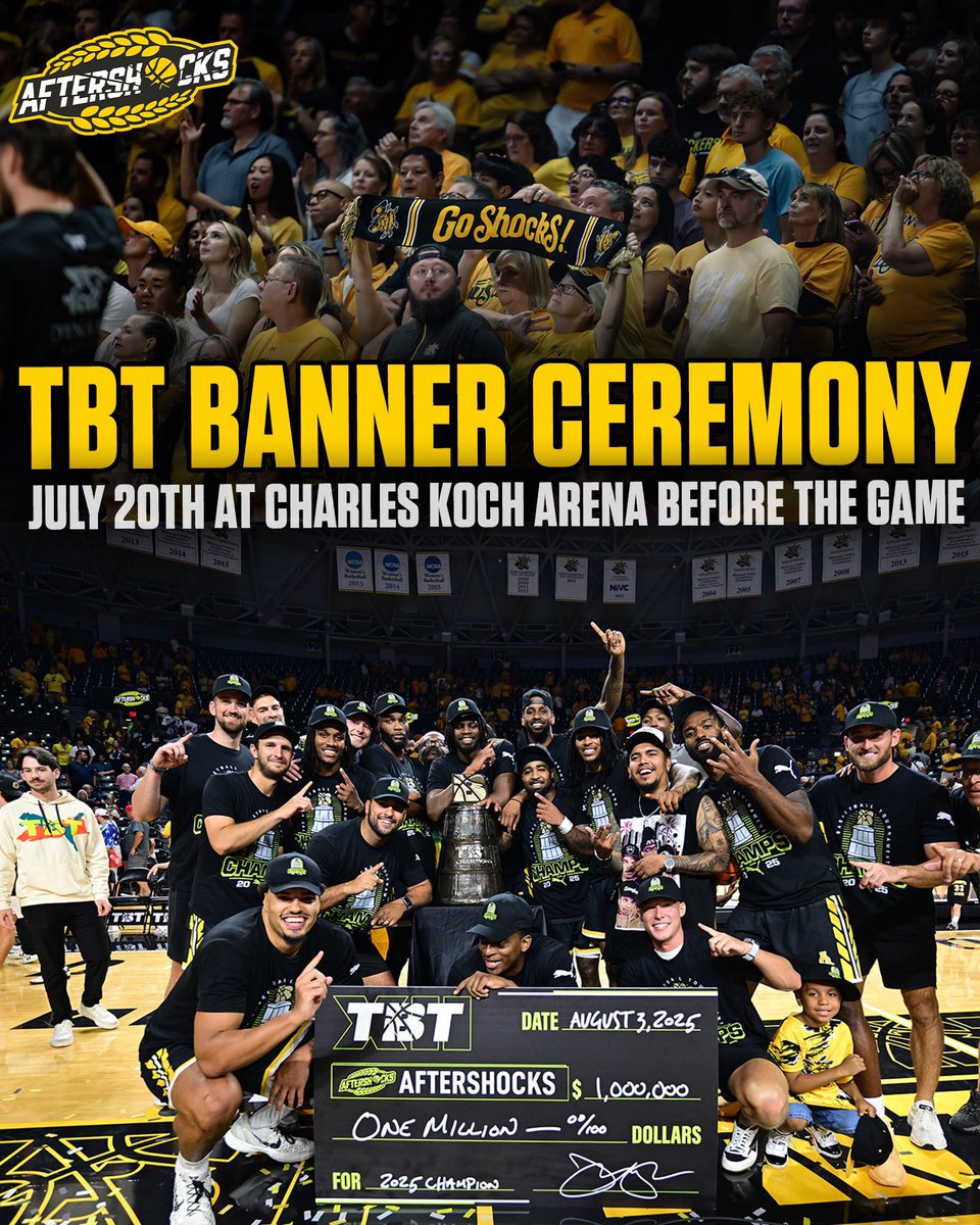 AfterShocks - Wichita State’s TBT Team tweet media