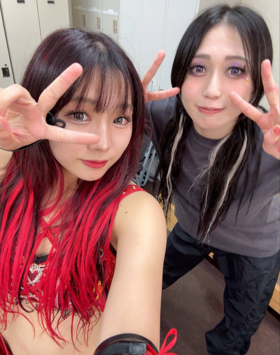 AZS_JTO1129's tweet photo. 応援ありがとうございました！！

 #pw_jto  #稲葉あずさ #上谷沙弥 https://t.co/s7DCfrzZPo