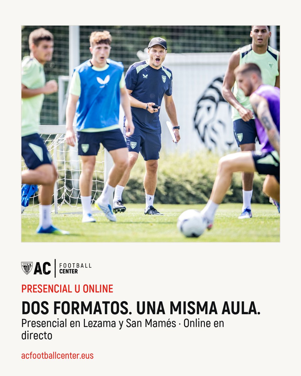 AC_FCenter's tweet photo. Presencial u online en directo.

Dos maneras de estar en la misma aula, compartir el proceso y vivir el entrenamiento con una mirada más profesional.

https://t.co/kePynchQVi https://t.co/s5pqb6dKiT