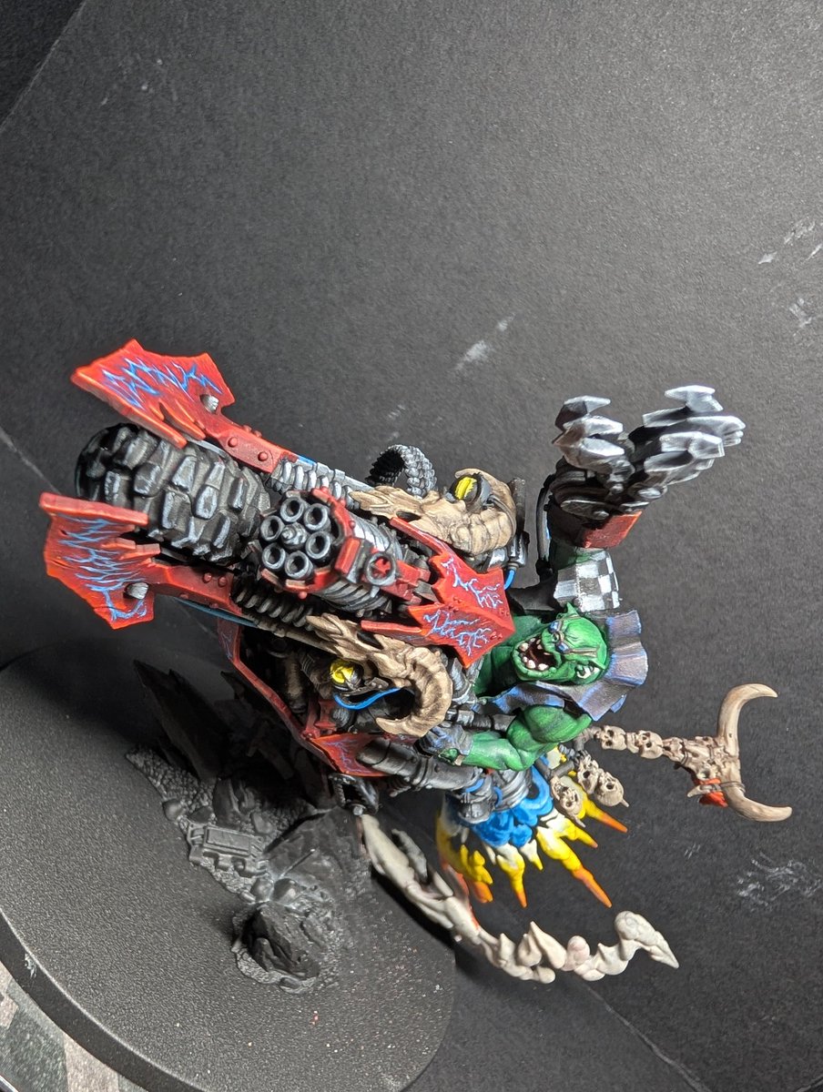 am44851674's tweet photo. #40kアカデミー

本体のペイントは一段落。アカデミーのゲームに向けてべデコ等などをしていきましょう。 https://t.co/XUgAR6O4Aj