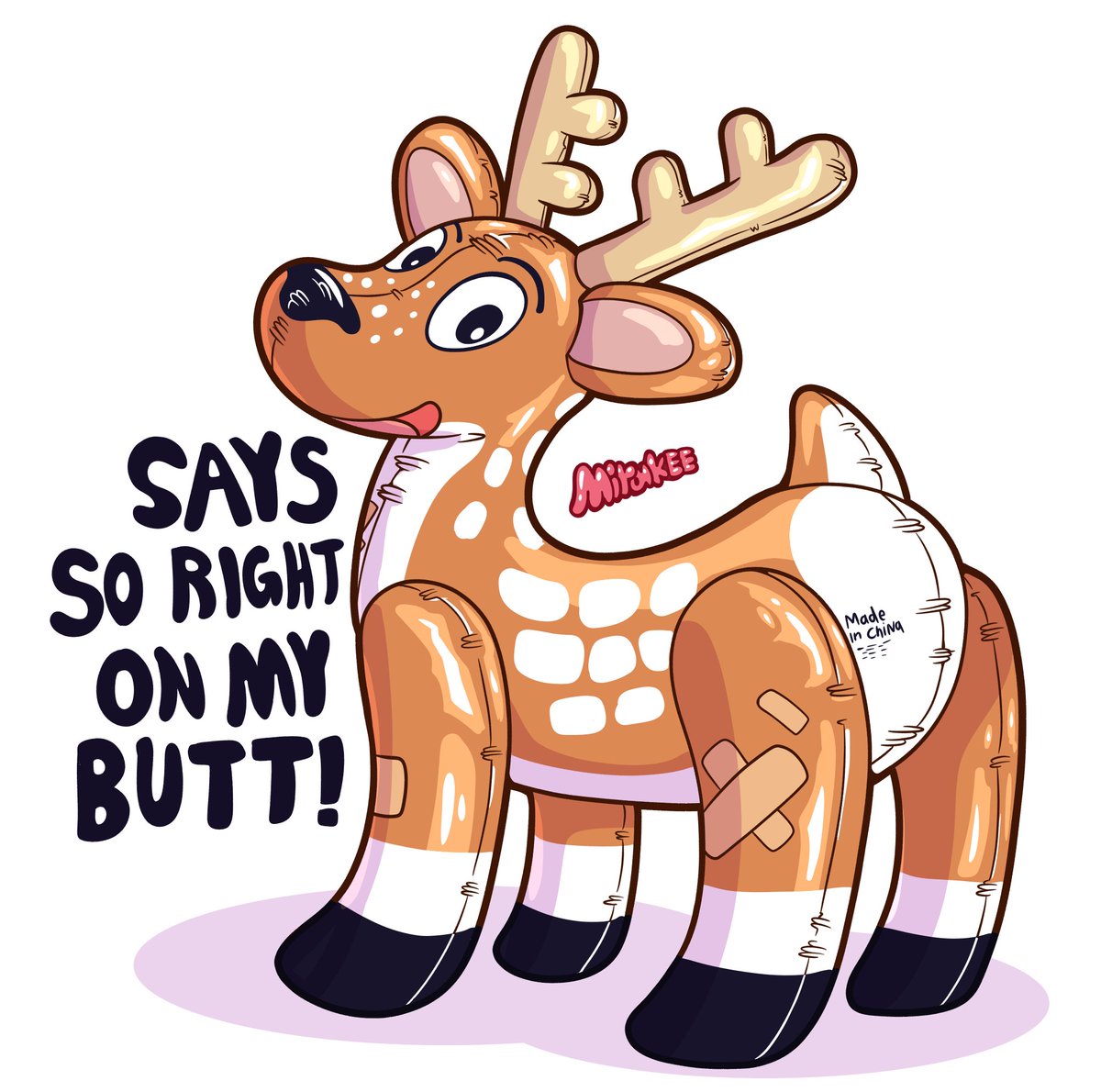 Mirakee223's tweet photo. Deer Mike, Made in China
#deermike #pooltoy #inflatable #deerart https://t.co/Y3vzJahFOZ