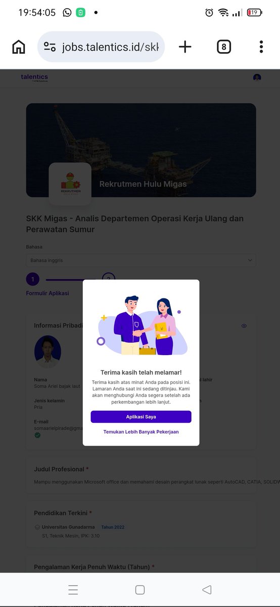 sbjklaut's tweet photo. sama sama https://t.co/5DcMFFaNBm