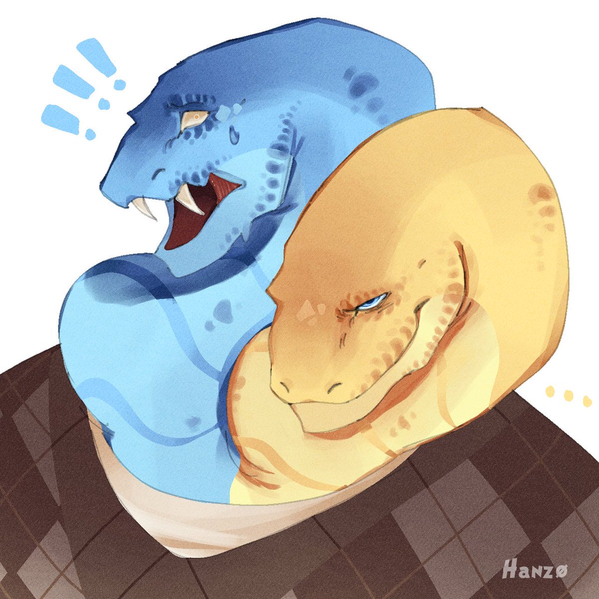 hanz0s0lo's tweet photo. Guide and Rossum surprised so much fun to draw 

#toonsuniverse https://t.co/7Vckx5ztdm