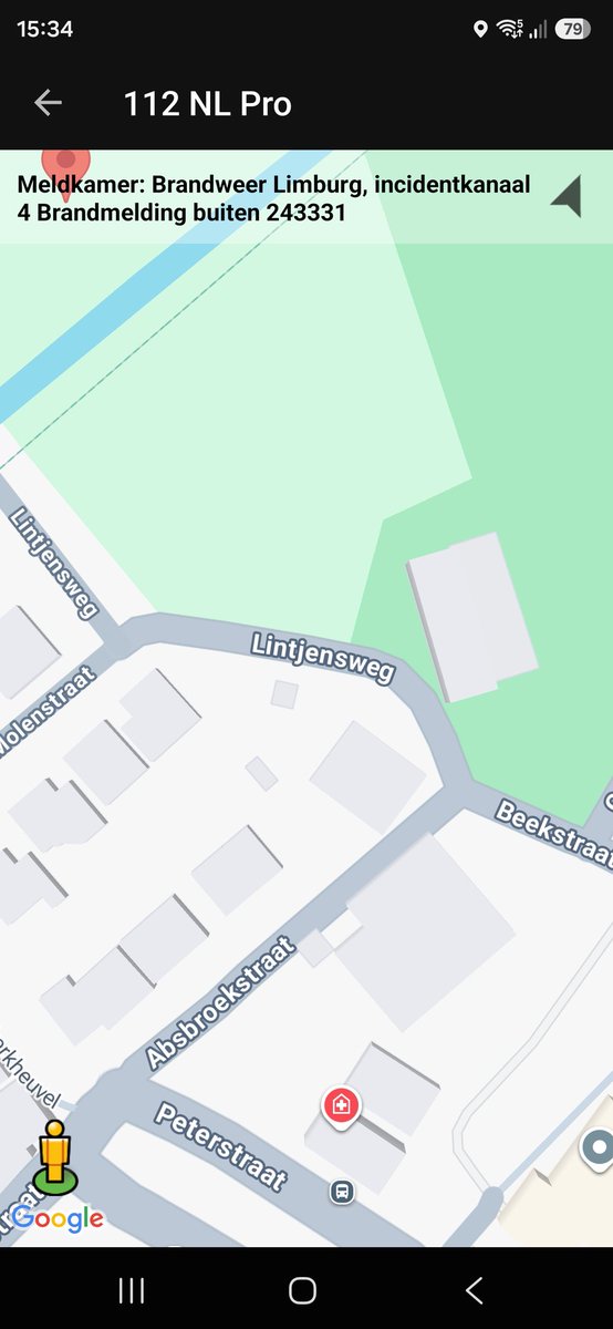 Brandmelding Lintjesweg