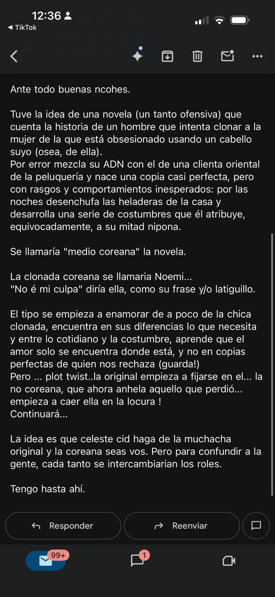 femigangsta's tweet photo. Anoche alguien decidió mandarme este correo electrónico. Alguien lo redactó y apretó enviar. La parte de Noemí es la que más me sorprende. https://t.co/uf9EV80M0p