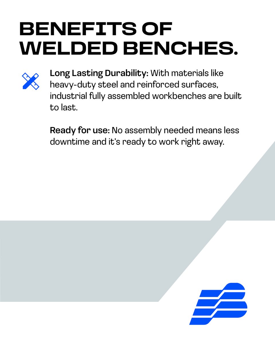 bench_master's tweet photo. Flat pack or fully welded? It all comes down to how your workspace operates.
⬇️Here’s the key differences to help you choose the right solution for your shopfloor.
#IndustrialWorkbenches #ManufacturingUK #WorkshopSolutions #BritishManufacturing @MadeinBritainGB https://t.co/MqvMrxjTFP