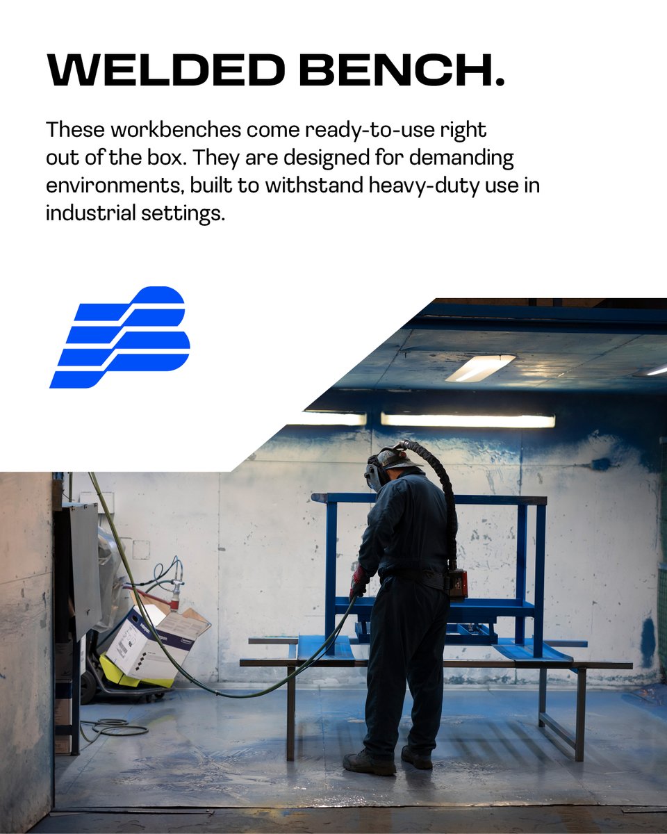 bench_master's tweet photo. Flat pack or fully welded? It all comes down to how your workspace operates.
⬇️Here’s the key differences to help you choose the right solution for your shopfloor.
#IndustrialWorkbenches #ManufacturingUK #WorkshopSolutions #BritishManufacturing @MadeinBritainGB https://t.co/MqvMrxjTFP
