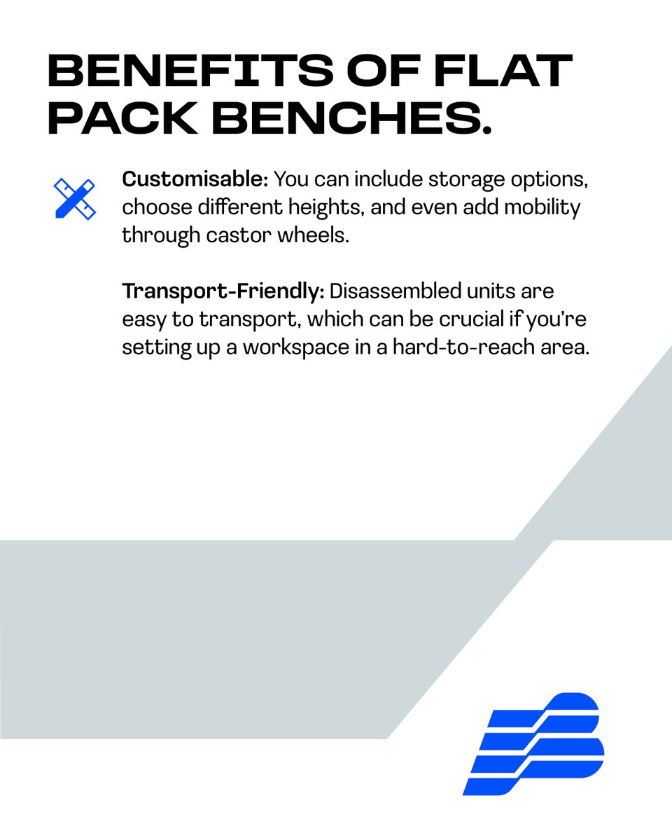 bench_master's tweet photo. Flat pack or fully welded? It all comes down to how your workspace operates.
⬇️Here’s the key differences to help you choose the right solution for your shopfloor.
#IndustrialWorkbenches #ManufacturingUK #WorkshopSolutions #BritishManufacturing @MadeinBritainGB https://t.co/MqvMrxjTFP