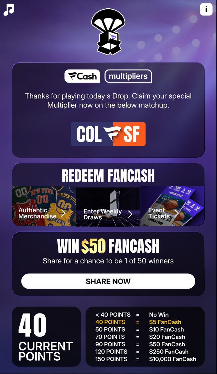 robertfantin's tweet photo. Play the #FanCashDropPromotion today
https://t.co/YKZEFf2jNe https://t.co/jrajTX1uzw