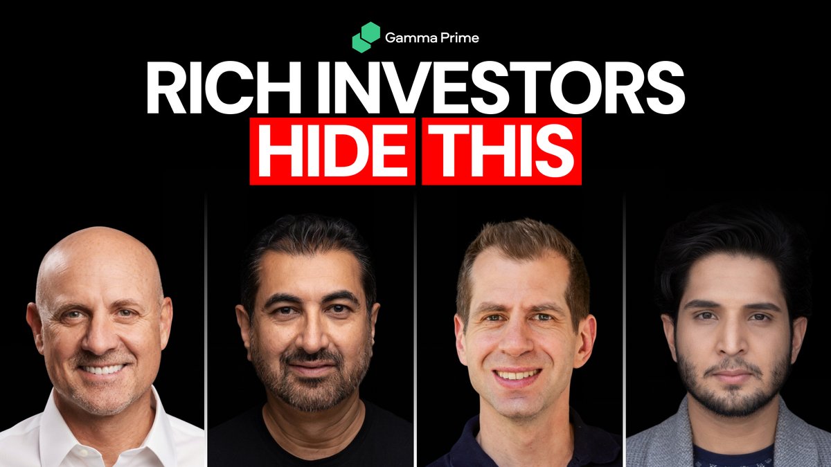 Gamma Prime Investing Summits tweet media