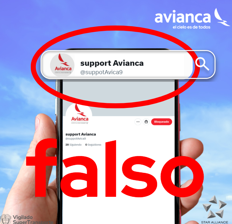 avianca suramérica tweet media