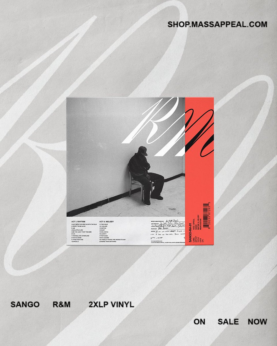 sangobeats's tweet photo. RHYTHM &amp; MELODY • An album by Sango
Out now! https://t.co/HcirKgEy6B https://t.co/b5ZmjA6mxe