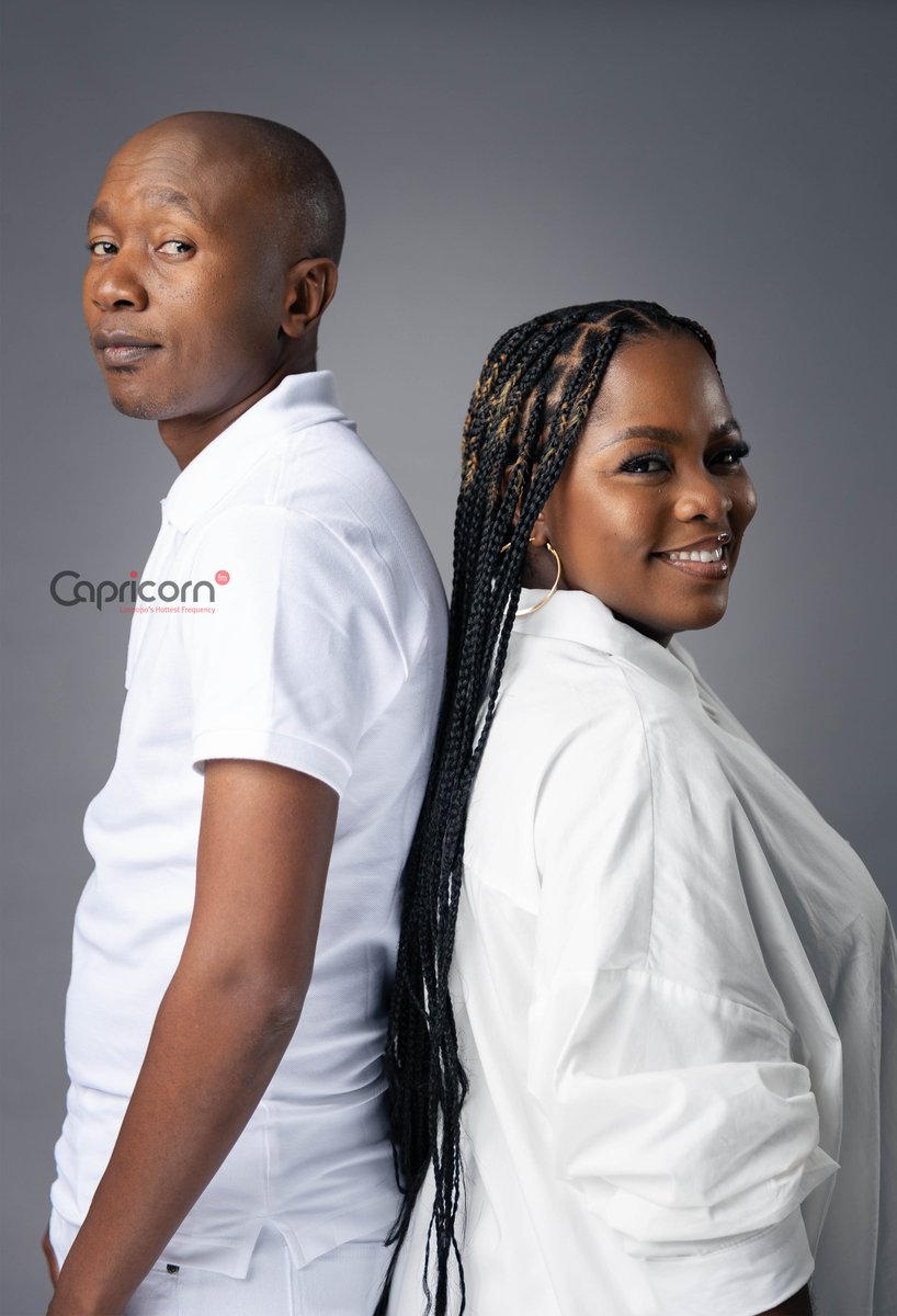 CapricornFM's tweet photo. From trending conversations to feel-good moments, @MphoMolefeZA and Jones Netshipise have everything you need to power through your morning.

ON AIR | This is the #CapricornBreakfast. Listen LIVE on https://t.co/11wJKBmH7Q https://t.co/IxXoumisk7