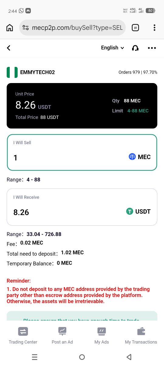 BenPhoneky's tweet photo. 🔥Instantly 1 MEC $8.15 USDT + 0.1 for ref .
😱100% Free And instantly sell
👉Join: https://t.co/V1sI9gWZnZ

👉Invite code: lxe1xswj

Singup / Download App 
Complete kyc &amp; ME ID Advanced Certification ✅️
Claim 1 MEC Instantly $8.15 💸
💥Instantly Withdraw, sell &amp; profits🔥 https://t.co/lYMAh5QviA