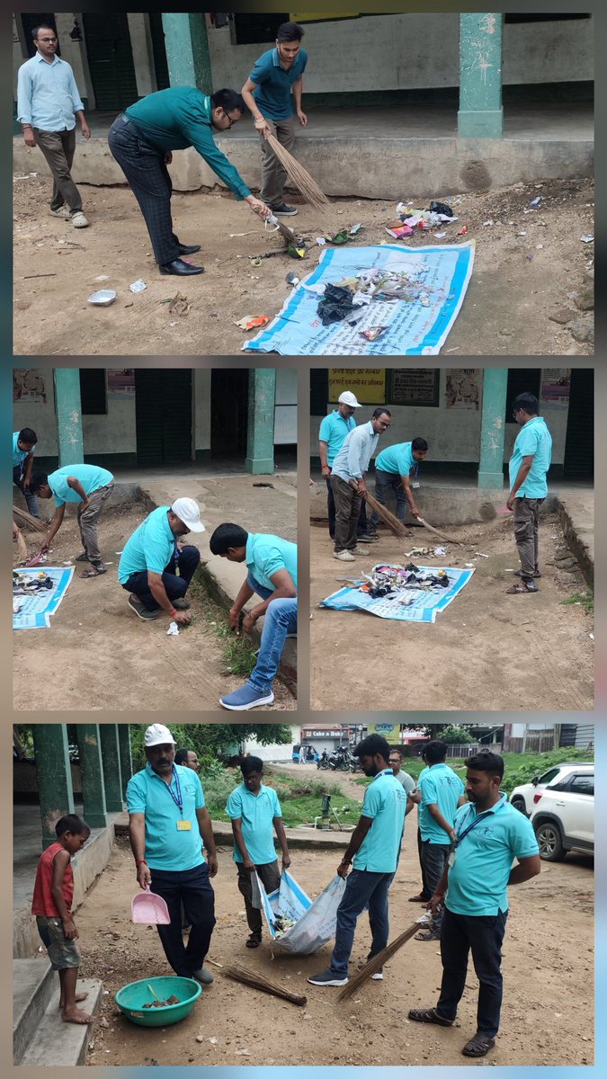Iswetranjan's tweet photo. As part of the #SwachhataPakhwada 2026, the NSO(FOD), Sro Daltonganj conducted a cleanliness drive and awareness programme at a government Middle school. Students took the Swachhata Pledge and were inspired to keep their school and surroundings clean.
@GoIStats
#swachhbharat https://t.co/NTZddn1kiD