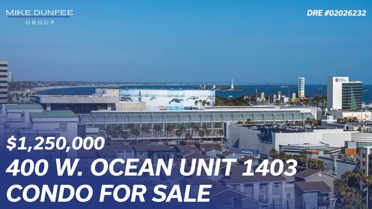 MikeDunfeeGroup's tweet photo. Watch this two-bedroom condo tour with dramatic ocean views at the luxurious West Ocean condominium community in Long Beach, CA.
https://t.co/tUSowksGQA
DRE # 02026232
#RealEstate #CondoforSale #HighRise https://t.co/wpLn3Jtll8