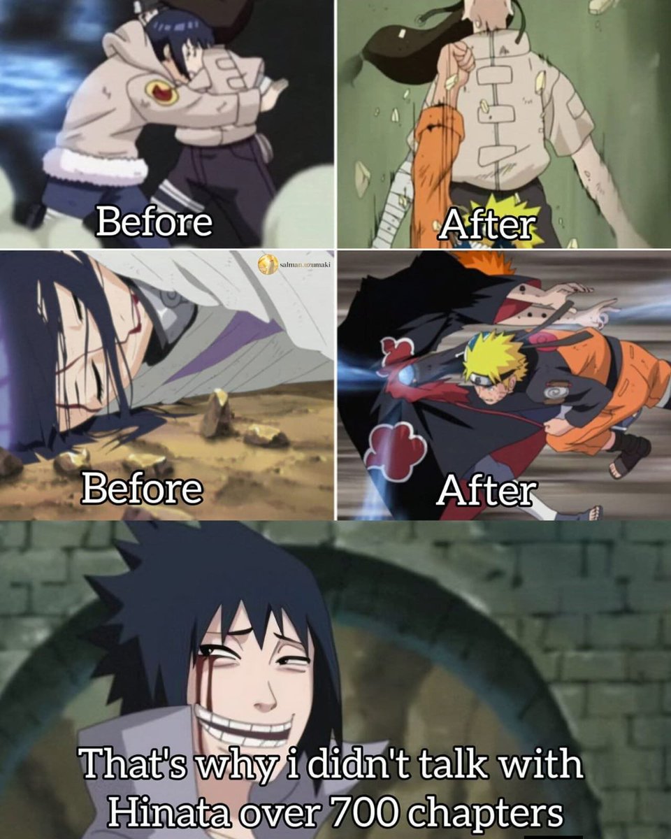 KUzumaki94017's tweet photo. Sasuke leaving Konoha is the smartest decision ever made ….💭🤣
Sasuke was always a bit smart.
#naruto #narutoshippuden  #hinata #neji #sasuke https://t.co/8HHOaDXUx9