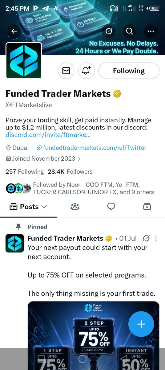 UMETRADER's tweet photo. @fttcceo @FTMarketslive @t2c_trading @Ye_FTM @RZFTMARKETS Done boss @TMinz101 @LawelMarvel https://t.co/2olhcNRPQD