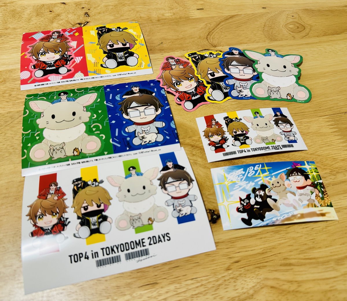 zumi_zm's tweet photo. ネップリ登録してみました。全て写真L版フチ無しおすすめです。ご利用のお店によっては、色味の違いや印刷のズレが生じます。個人利用の範囲で印刷して遊んでみてください。イベントの余韻で7月いっぱいプリントできます🌞 https://t.co/PSDR9wwQxu