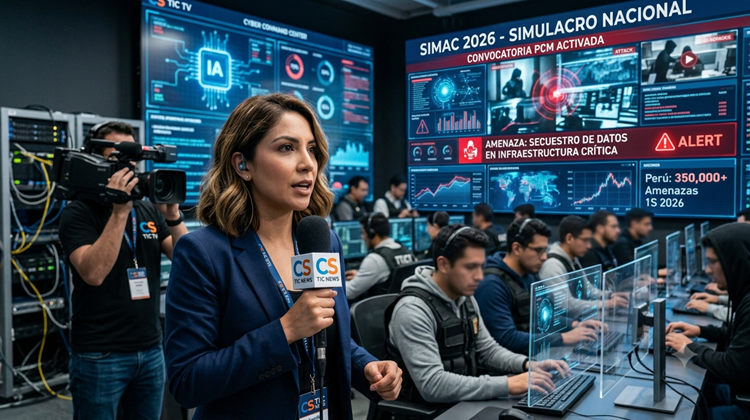 csticperuofi's tweet photo. Frente a la ola de ransomware: PCM lanza convocatoria para el cuarto «Simulacro Nacional de Ciberataques – SIMAC 2026»:https://t.co/jRGVLFp3ZR
#cstictv #ransomware #pcm #ciberseguridad #ciberataques #simac2026 https://t.co/tH2ztvb6uq
