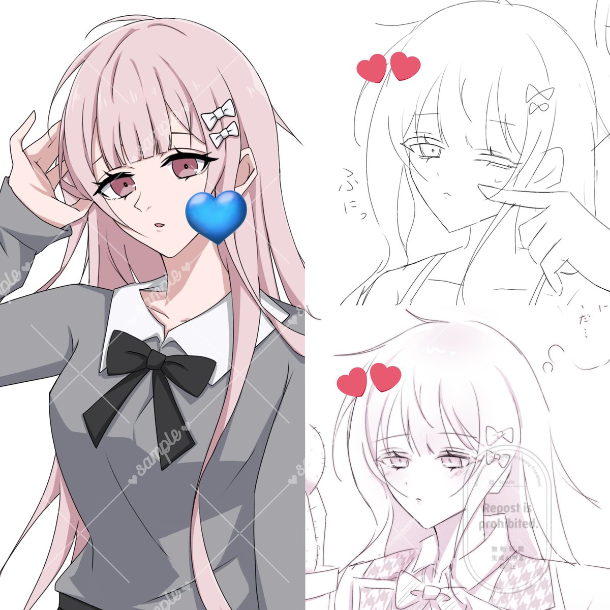 4psulv's tweet photo. 左の画像(通常)のようなクオリティで描き合いできる方いましたら♡で反応くださいT ·̫ T

求/夢絵
譲/同等のイラスト 

納期は1ヶ月程度希望です
絵柄や塗り方が安定していない為変わる可能性がありますT ·̫ T

 #夢絵描き合い  #描き合い募集  #夢絵描き合い募集 https://t.co/u1iNqQHBl5