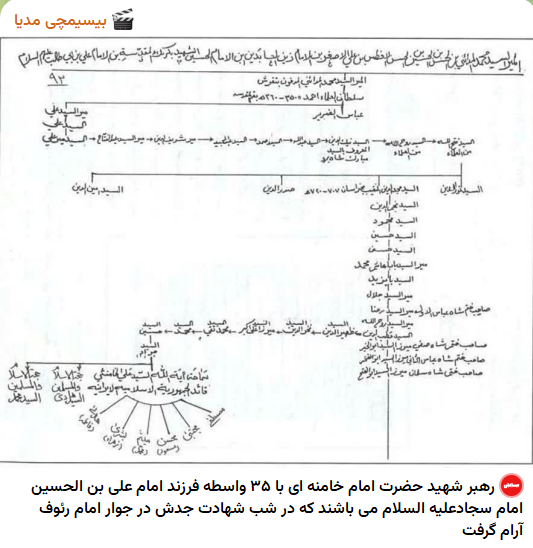 zadeha_t's tweet photo. هر وقت مشروعیت کم می‌آید، بازار شجره‌نامه و روایت‌های معجزه‌آسا داغ می‌شود https://t.co/daLtqDkNJA