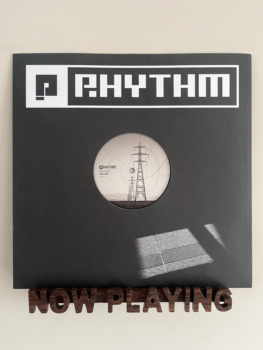 pneumoniker's tweet photo. Day 31 of spinning every record I own:

Yan Cook - Balance EP

Theres no one in the hypnotic techno scene doing it better than Yan rn imo. Dude pumps out dancefloor classics like nobody‘s business. I hope to be like him when I grow up (29 yo btw)

Fav track: Kazhan https://t.co/hB3E3jQpKY