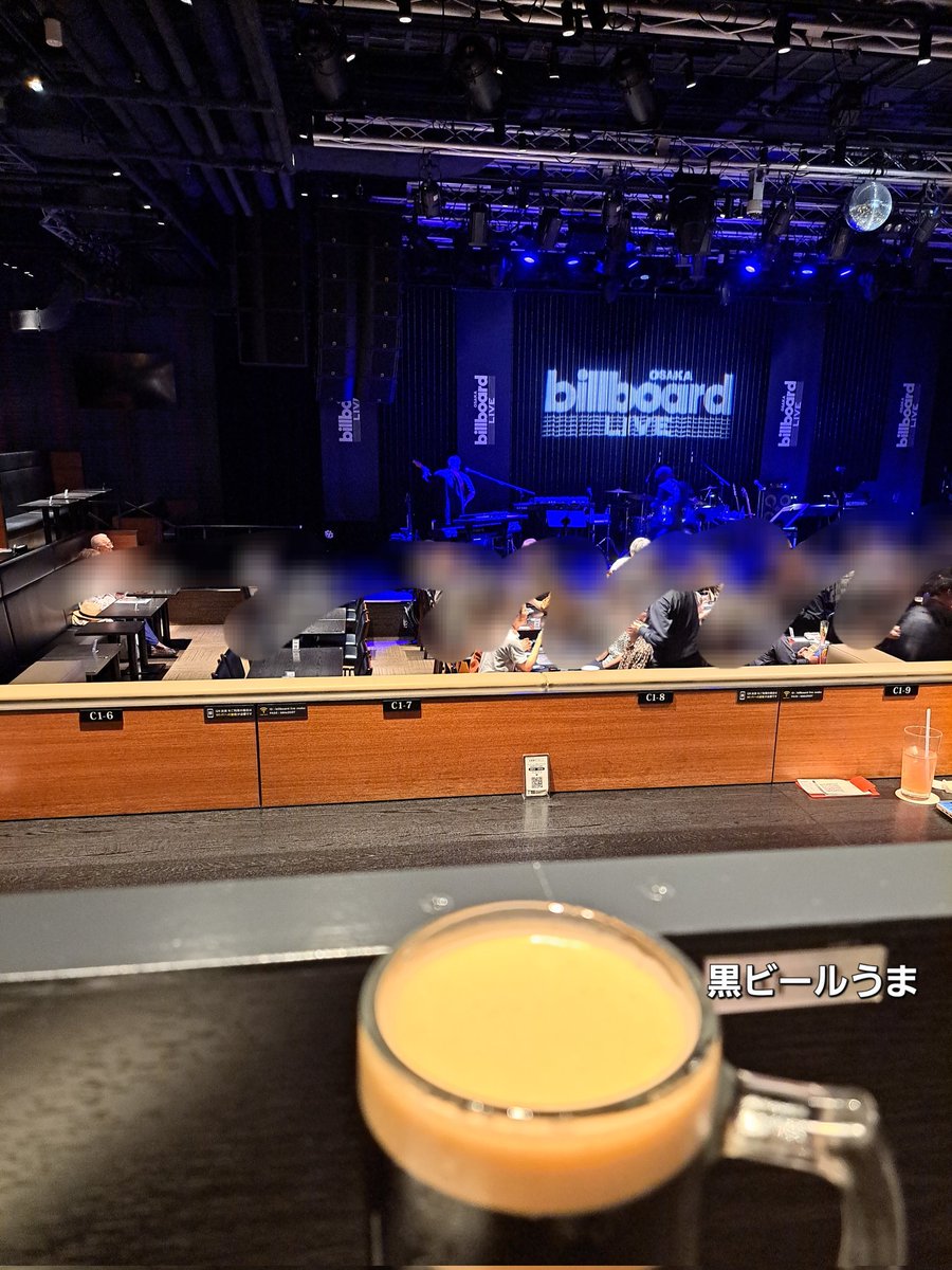 Komori's tweet photo. 冨田ラボBillboard LiveOSAKAで音のシャワーを浴びてきた🕺🎶当時よく聴いてた鼓動を生で聴けたのが嬉しかったな。 https://t.co/6ndGdRDCtH